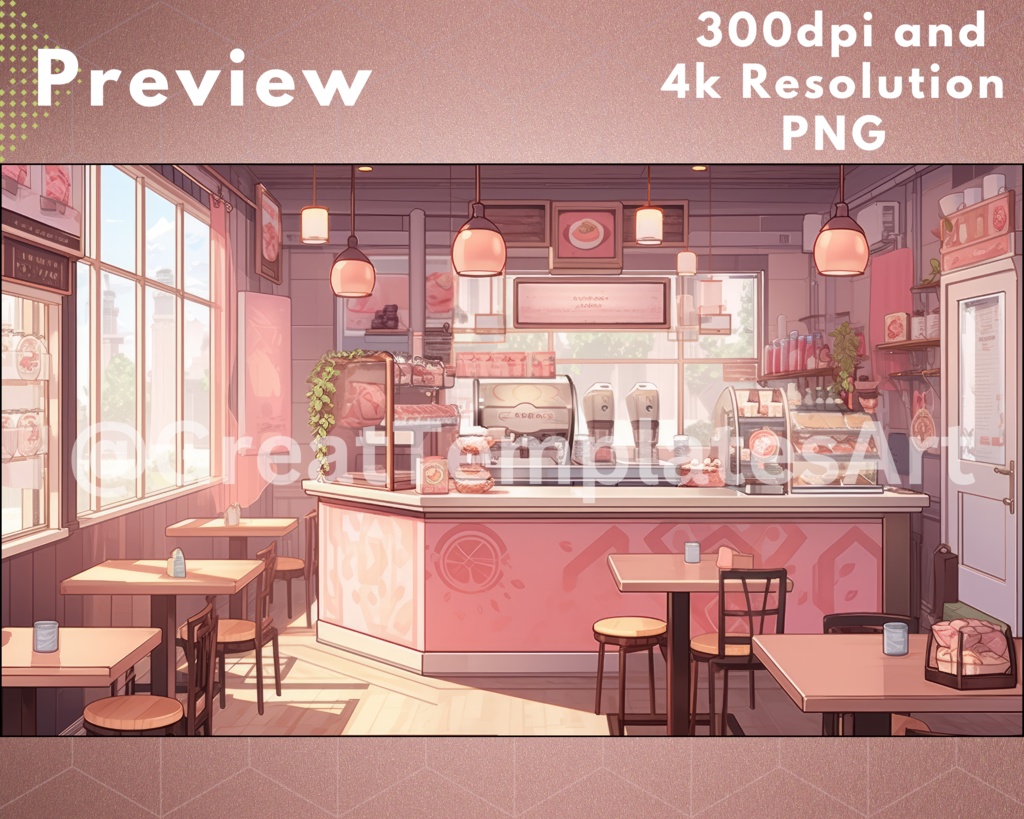 20+のVtuber背景、Vtuberバンドル、Lofi&アニメ、ストリーム背景、バーチャル背景、Twitch背景、Zoom背景、Twitchバナー