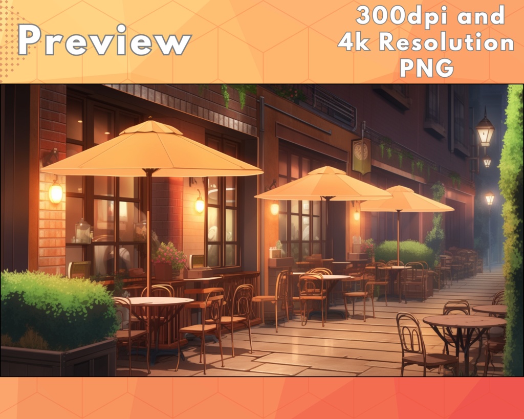 50+ コーヒーショップ Vtuber 背景、twitch ストリーミング背景、Vtuber 背景、Lofi & アニメ、ストリーム背景、Vtuber アセット