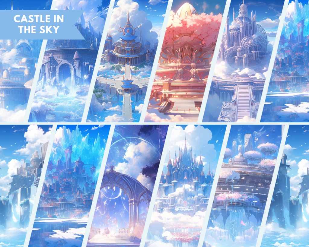 50 個以上の魔法の VTuber 背景、twitch ストリーミング背景、アニメ背景、Lofi & アニメ、ストリーム背景、Twitch アセット