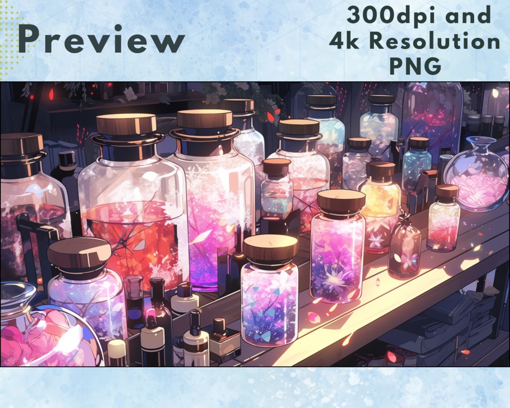 50 個以上の魔法の VTuber 背景、twitch ストリーミング背景、アニメ背景、Lofi & アニメ、ストリーム背景、Twitch アセット