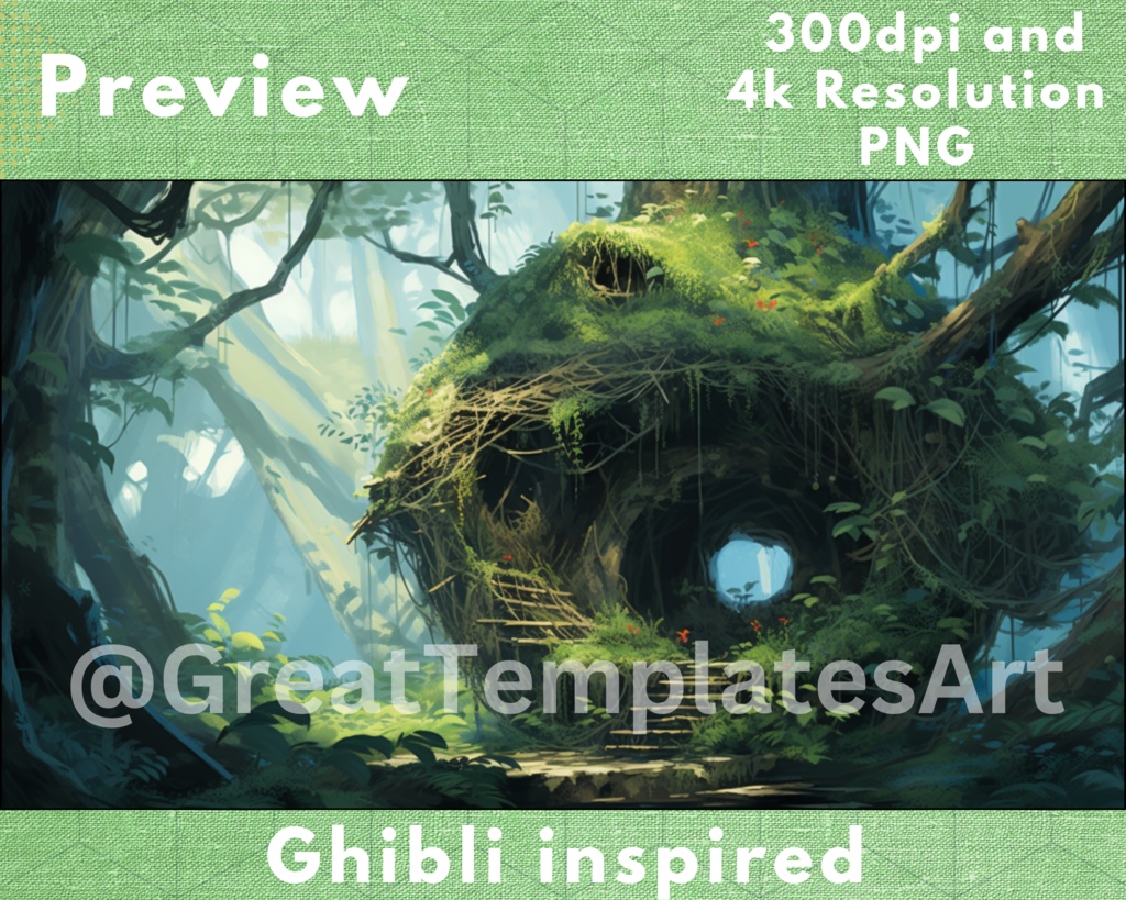 70x ファンタジー Vtuber 背景、twitch ストリーミング背景、アニメ背景、Lofi & Anime、ストリーム背景、仮想背景、Twitch アセット、