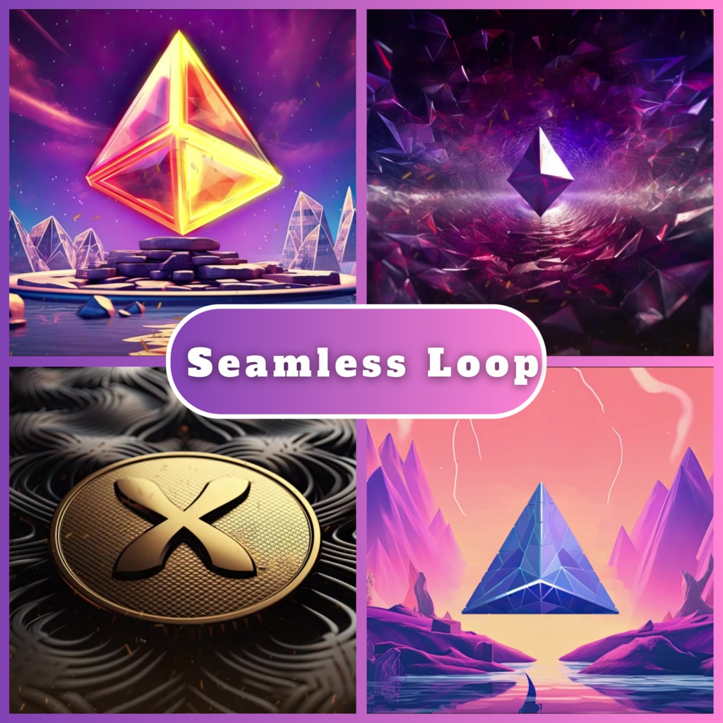 12x 暗号アニメーション背景、Twitch ストリーミング背景、ストリーム アセット、Vtuber アセット、Vtuber アニメーション。