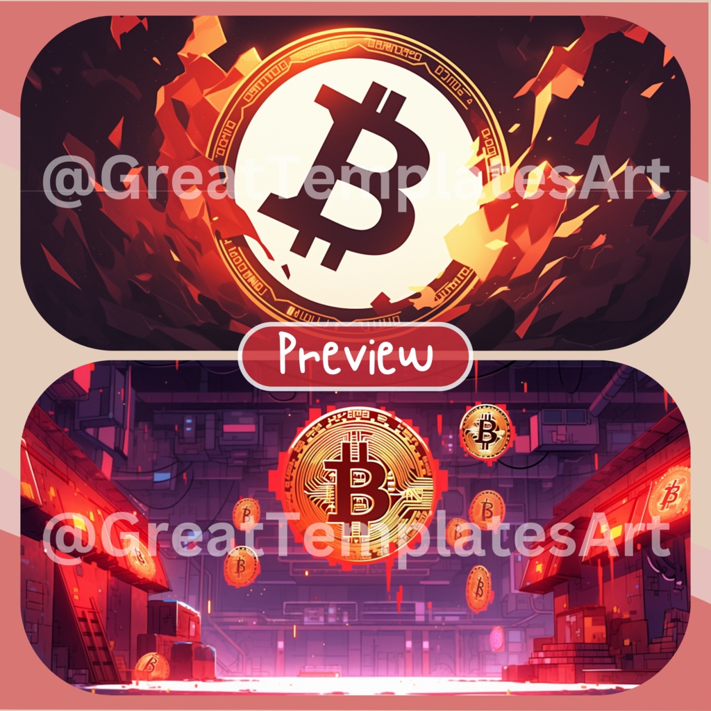 100x 暗号スタイル VTuber 背景、Twitch ストリーミング背景、ストリーム アセット、Lofi およびアニメ背景、Twitch アセット、Vtuber アセット。