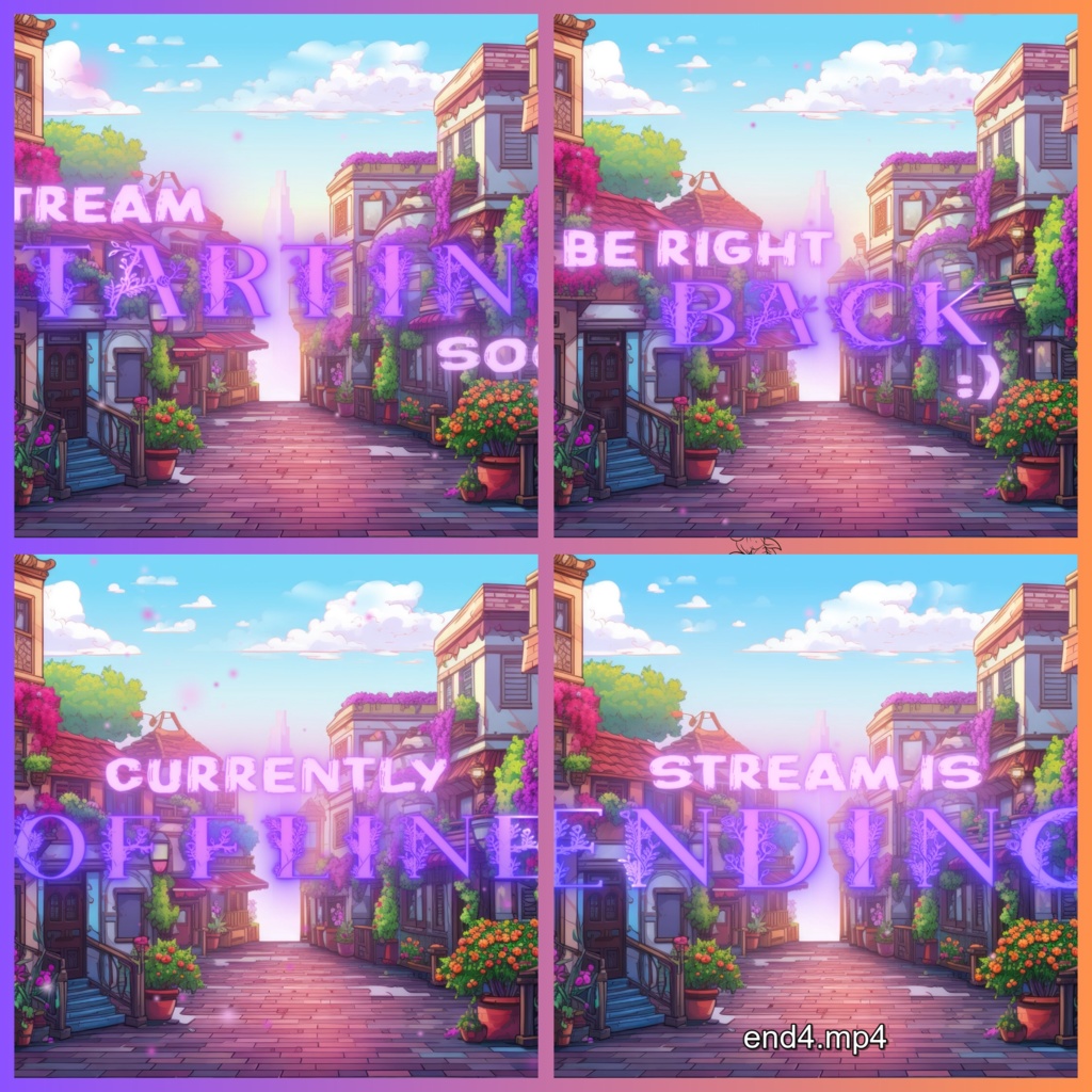 16x ピクセル化ホラーアニメーション Twitch 画面、Twitch ストリーミング背景、Vtuber アセット、ストリーム シート、Twitch アセット、