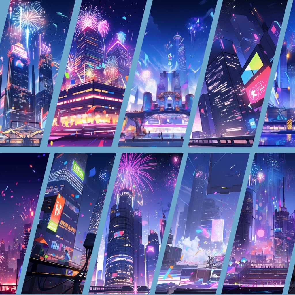 70x 新年 VTuber 背景、Twitch ストリーミング背景、ストリーム アセット、Lofi 背景、Twitch アセット、Vtuber アセット。