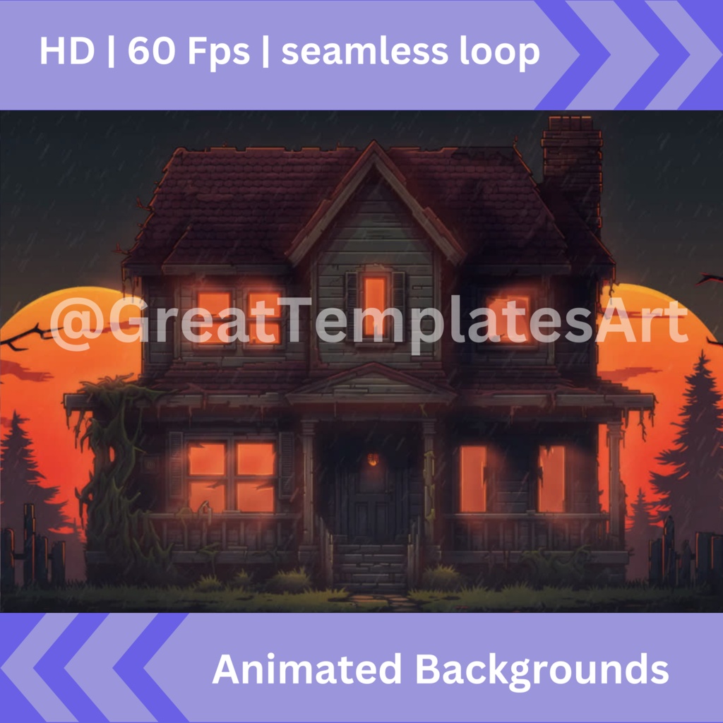 8x ピクセル アート Twitch アニメーション背景、ゲーマー背景、Twitch ストリーミング背景、アニメ Lo-Fi アニメーション、Twitch アセット、ストリーム アセット、VTuber アセット。