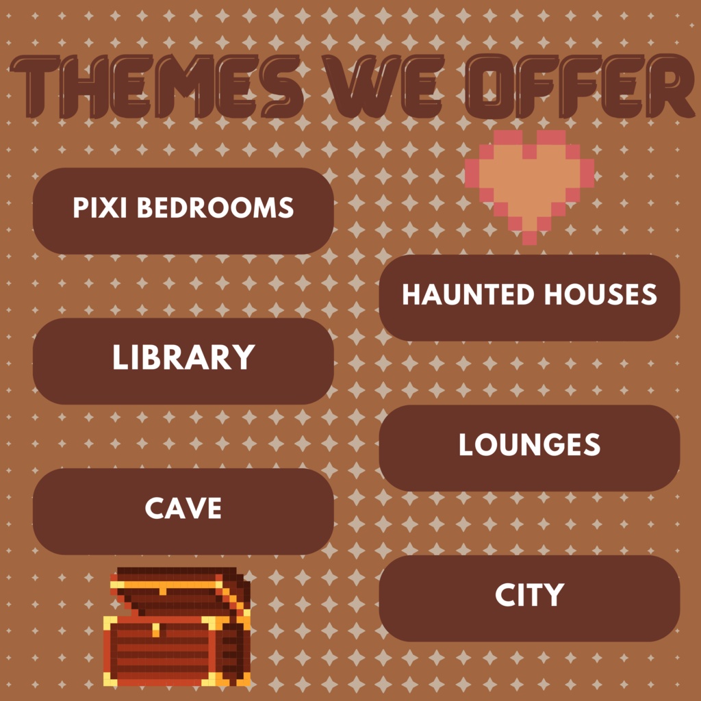 50x ピクセル アート VTuber 背景、Twitch ストリーミング背景、仮想背景、ストリーミング アセット、Twitch アセット、Vtuber アセット、