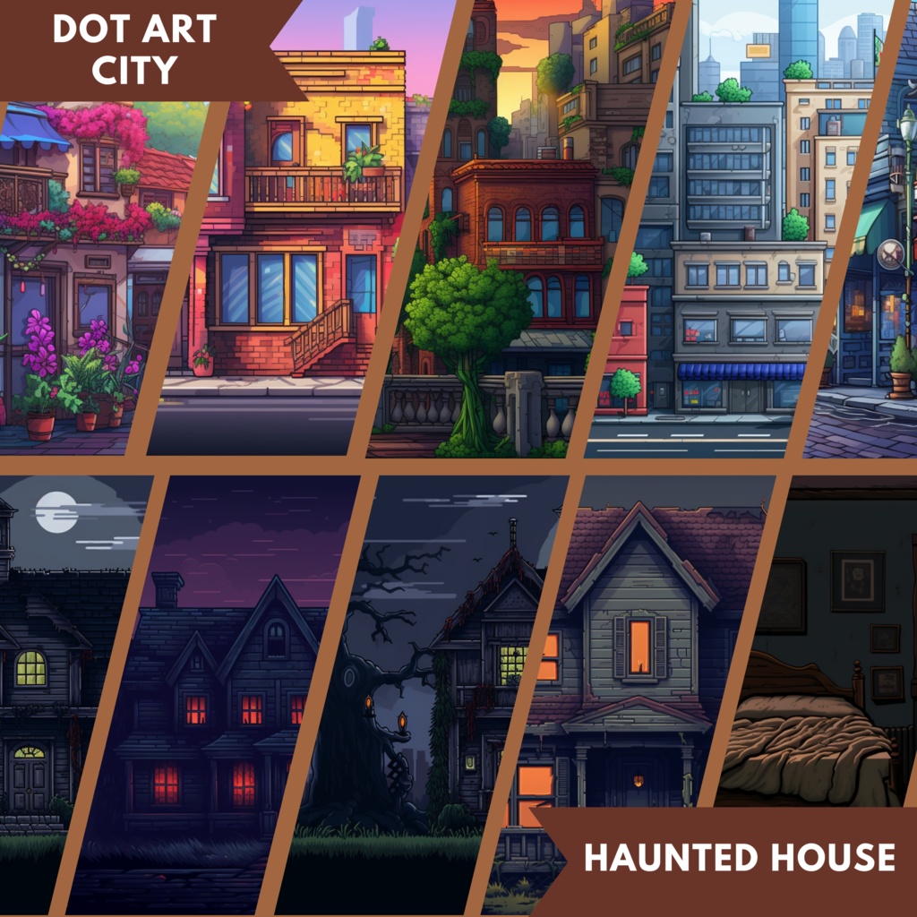 50x ピクセル アート VTuber 背景、Twitch ストリーミング背景、仮想背景、ストリーミング アセット、Twitch アセット、Vtuber アセット、