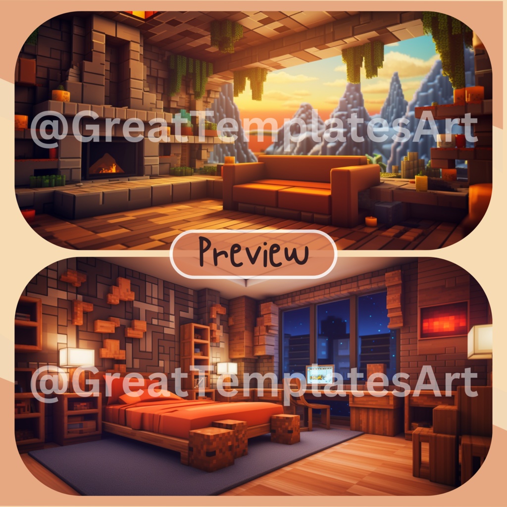 50x Minecraft Roblox VTuber 背景、Twitch ストリーミング背景、仮想背景、Twitch アセット、ストリーム アセット、Vtuber アセット。