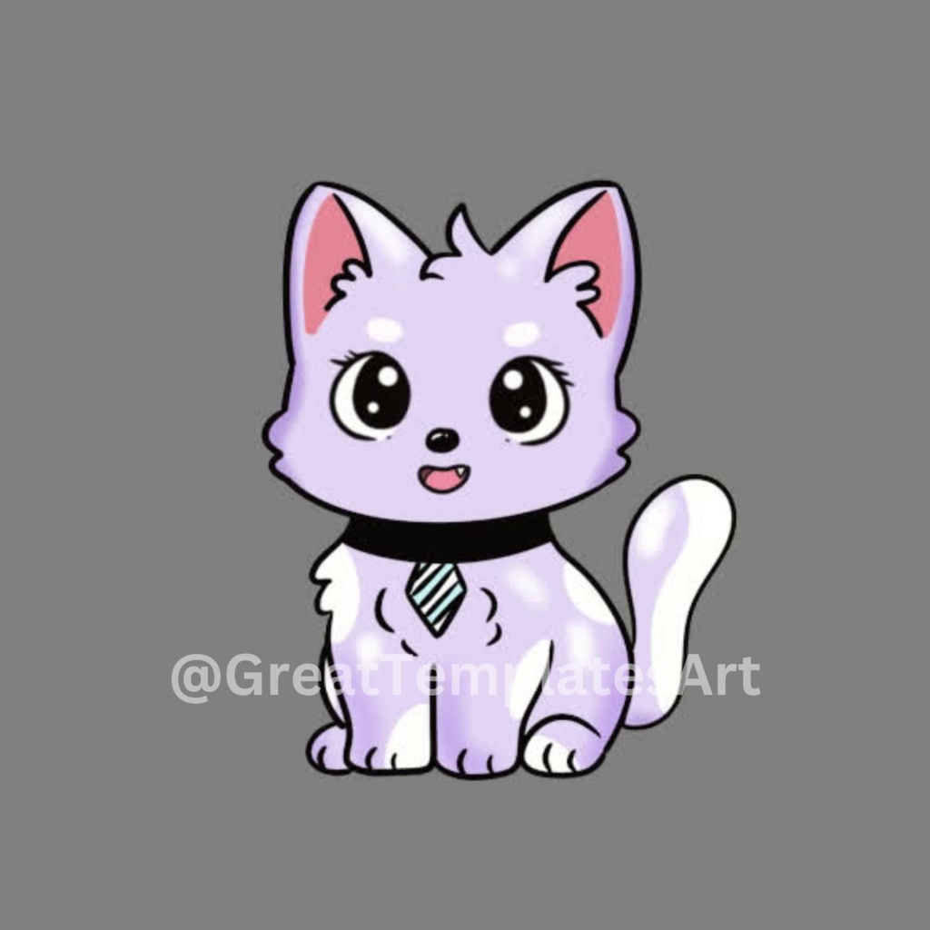 PNGtuber アニメーション VTuber のかわいいペットの猫、Twitch ストリームの装飾、VTuber アセット、ストリームのアニメーション ペット、Twitch アセット、Vtuber の背景、アニメーション。