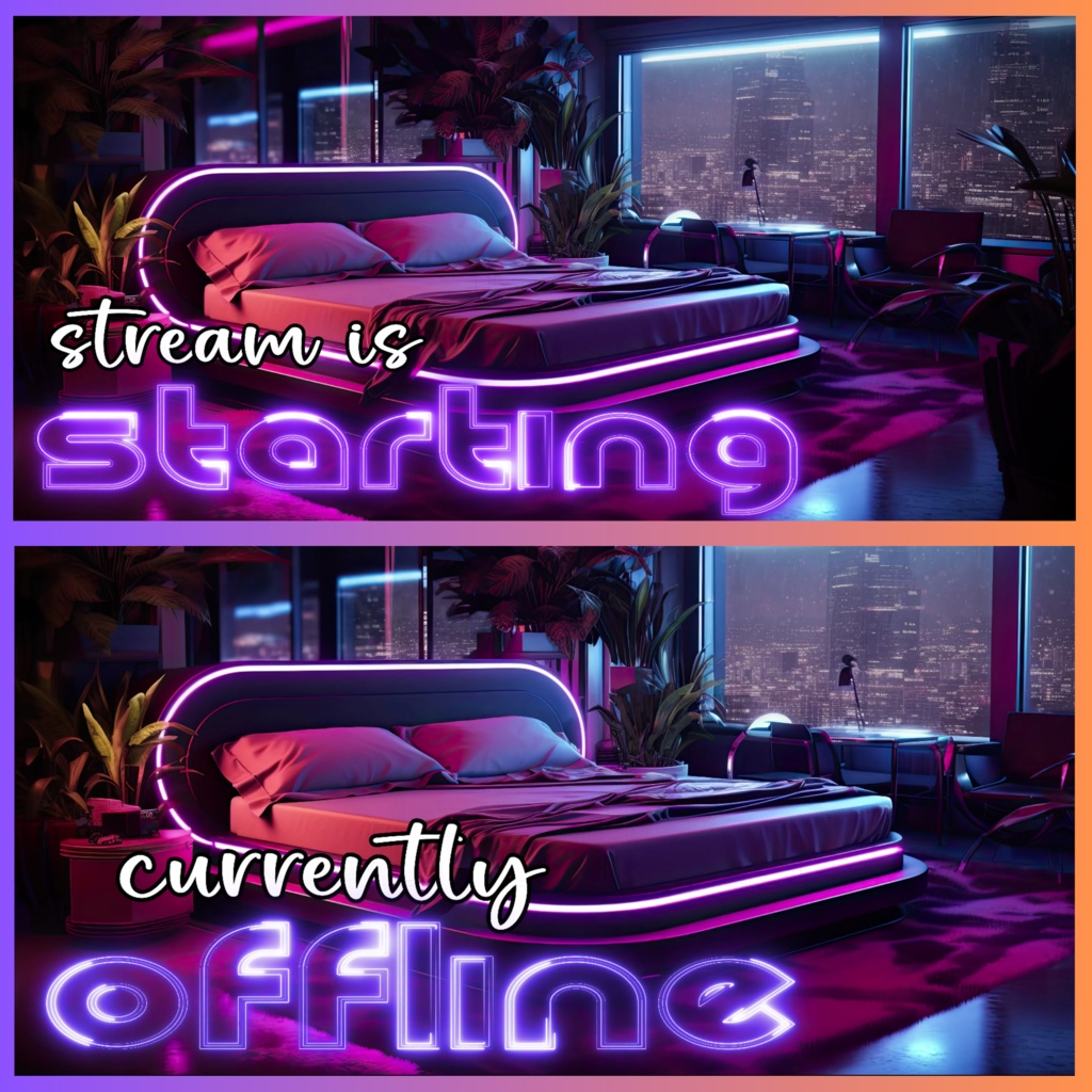 16x ネオン twitch スクリーン、アニメーション背景、twitch ストリーム アニメーション、Anime Lofi アニメーション、Twitch アニメーション、ストリーム アセット、VTuber アセット。