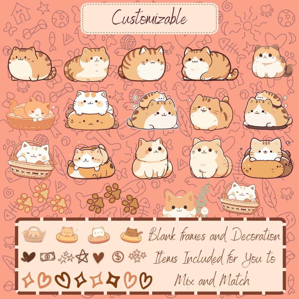 【YouTube・Twitch配信者向け】ソファでくつろぐ猫の配信画面🐈【VTuber向け】