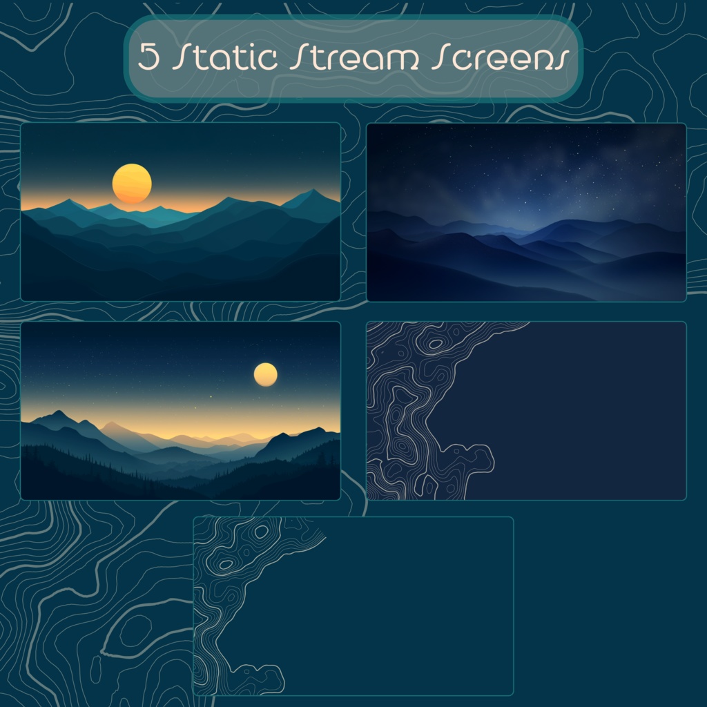 ムーンライト コージー ストリーム オーバーレイ、Twitch ストリーム パッケージ、コージー ストリーム オーバーレイ、ローファイ Twitch オーバーレイ、Twitch アラート、Twitch ラベル、Twitch アセット、ストリーム アセット。