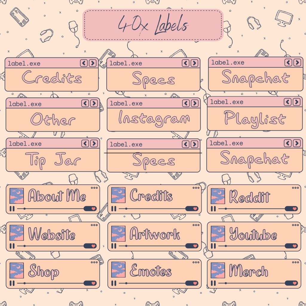 Cute Lo-Fi Twitch Stream オーバーレイ、Twitch Stream パッケージ、Cozy オーバーレイ、Lo-Fi Twitch オーバーレイ、Cute Twitch オーバーレイ、Twitch アラート、Twitch ラベル、Twitch アセット。