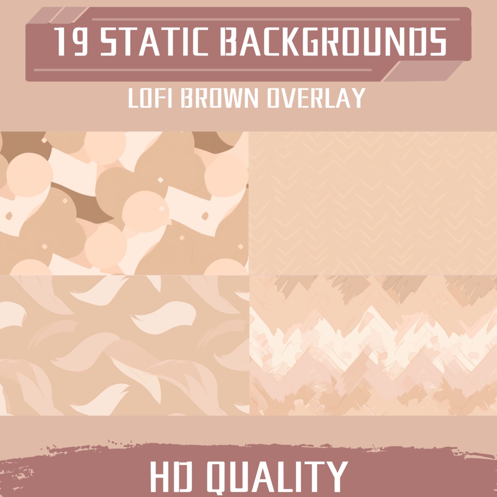 茶色の twitch ストリーム オーバーレイ、Twitch ストリーム パッケージ、かわいい Twitch オーバーレイ、Twitch アラート、Twitch ラベル、Twitch アセット、ストリーム アセット。