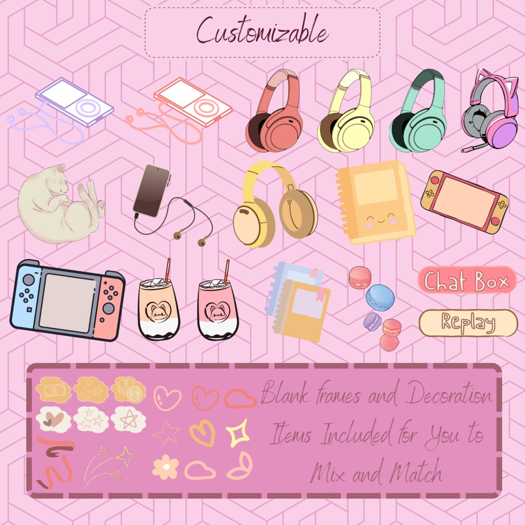 lofi voilet twitch ストリーム オーバーレイ、Twitch ストリーミング パッケージ、Lofi Twitch オーバーレイ、Cute オーバーレイ、Twitch アラート、Twitch ラベル、twitch アセット、ストリーム アセット。