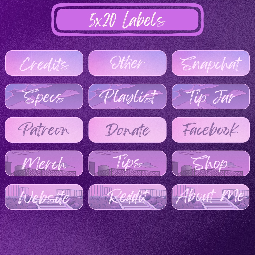 Lofi 居心地の良いパープル ピンクの Twitch ストリーム オーバーレイ、Twitch ストリーム パッケージ、かわいい猫をテーマにした Twitch オーバーレイ、Twitch アラート、Twitch ラベル、Twitch アセット、ストリーム アセット。