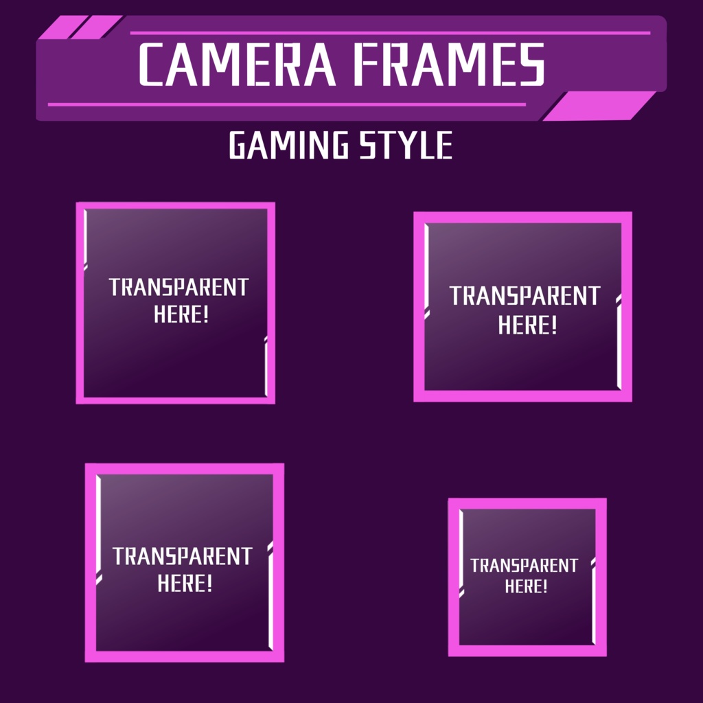 紫色のゲーム Twitch オーバーレイ、Twitch ストリーム パッケージ、Twitch ゲーム オーバーレイ、Twitch アラート、ストリーム アセット、Twitch アセット。