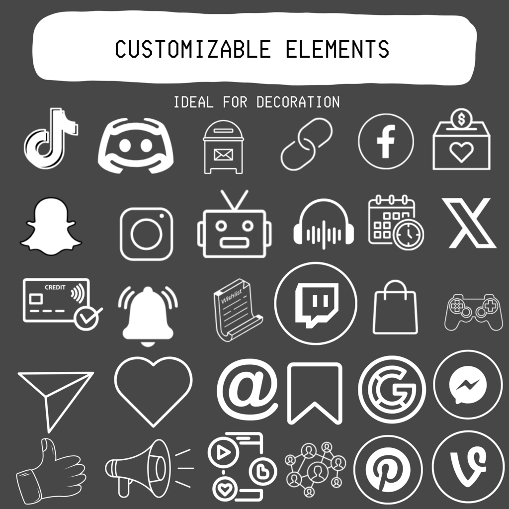 ブラック&ホワイト ゲーム Twitch オーバーレイ、Twitch ストリーム パッケージ、Twitch ゲーム オーバーレイ、Twitch アラート、ストリーム アセット、Twitch アセット。