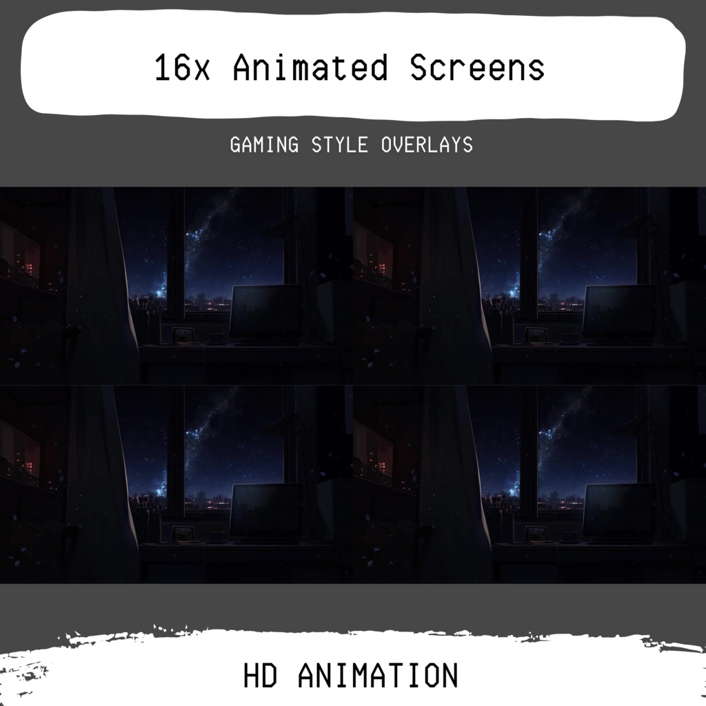 ブラック&ホワイト ゲーム Twitch オーバーレイ、Twitch ストリーム パッケージ、Twitch ゲーム オーバーレイ、Twitch アラート、ストリーム アセット、Twitch アセット。