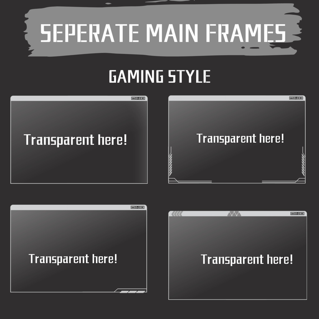 グレーのゲーム Twitch オーバーレイ、Twitch ストリーム パッケージ、Twitch ゲーム オーバーレイ、Twitch アラート、ストリーム アセット、Twitch アセット。