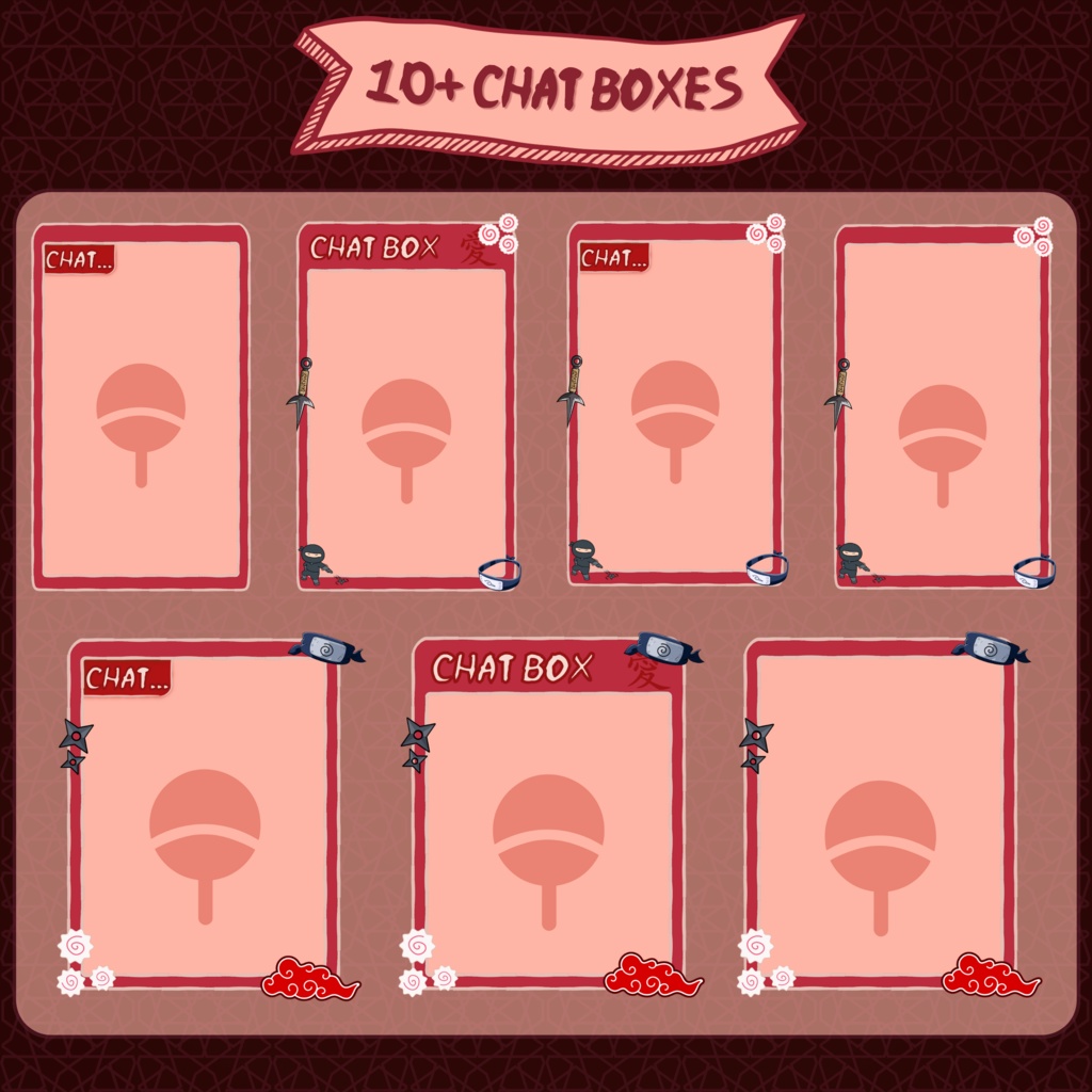 ローファイニンジャTwitchオーバーレイ - ストリームパッケージ(アラートとパネル付き)