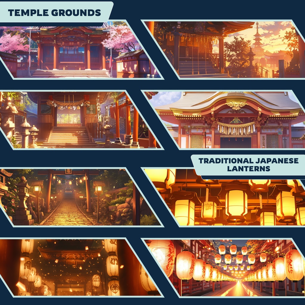 天神祭 VTuber 背景、大阪祭り、Lofi 背景、ストリーム アセット、Twitch 背景、バーチャル背景、Vtuber 背景