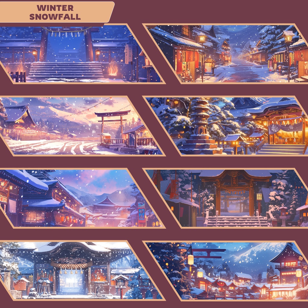 青森ねぶた祭り VTuber 背景、Lofi 背景、ストリーム アセット、Twitch 背景、バーチャル背景、Vtuber 背景