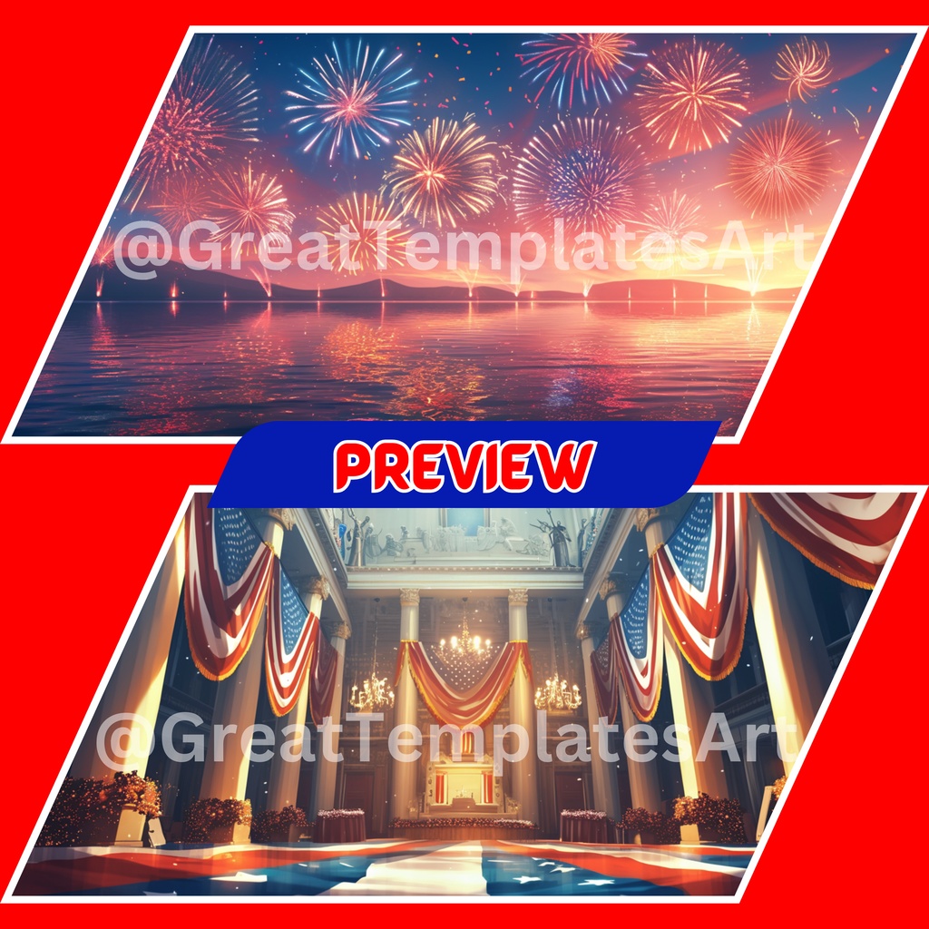 7 月 4 日 VTuber 背景、アメリカン フェスティバル、Lofi 背景、ストリーム アセット、Twitch 背景、仮想背景、Vtuber 背景