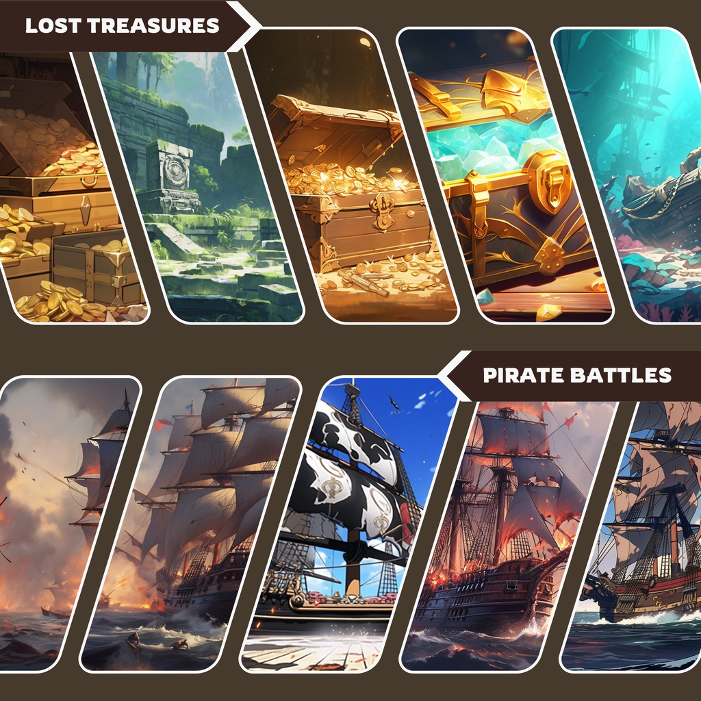 海賊 VTuber 背景、Lofi 背景、ストリーム アセット、Twitch 背景、仮想背景、Vtuber 背景