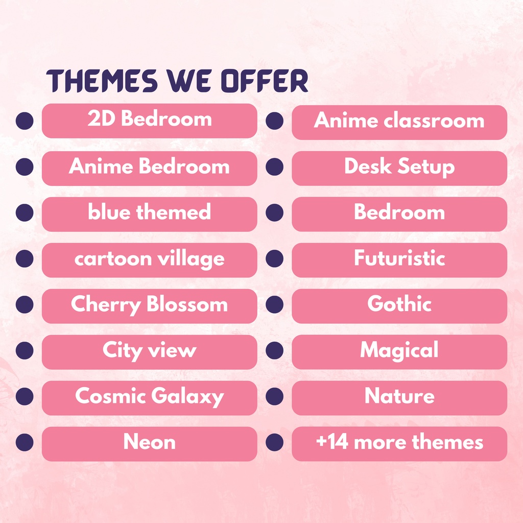 250 VTuber & Twitch 背景、Lofi 背景、ストリーム アセット、Twitch 背景、バーチャル背景、Vtuber 背景