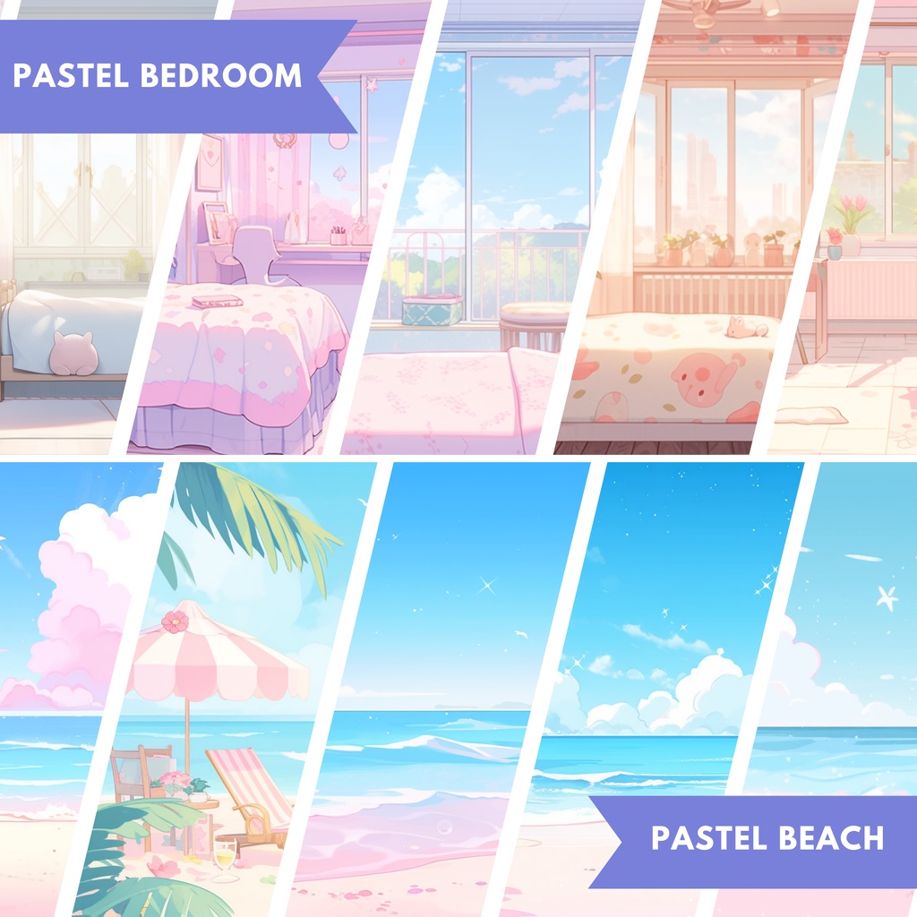 250 VTuber & Twitch 背景、Lofi 背景、ストリーム アセット、Twitch 背景、バーチャル背景、Vtuber 背景