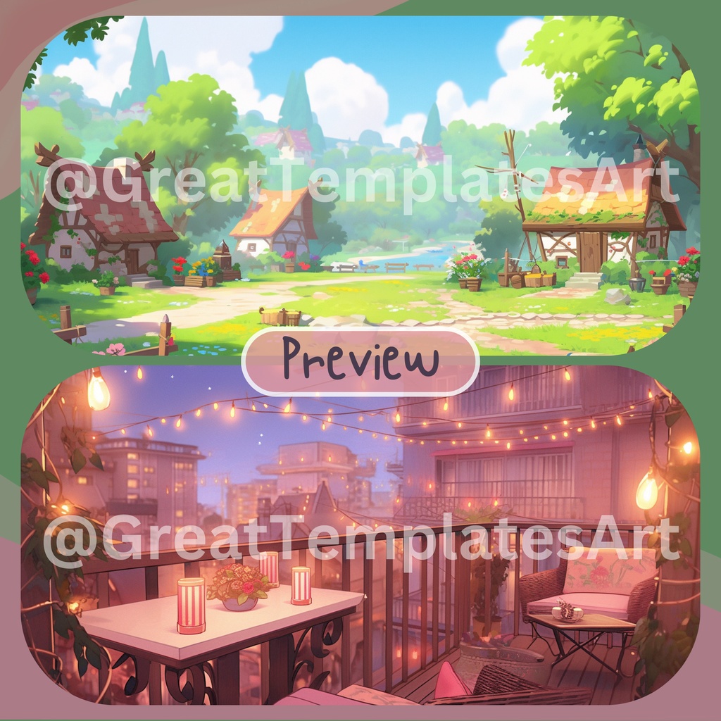 250 VTuber & Twitch 背景、Lofi 背景、ストリーム アセット、Twitch 背景、バーチャル背景、Vtuber 背景