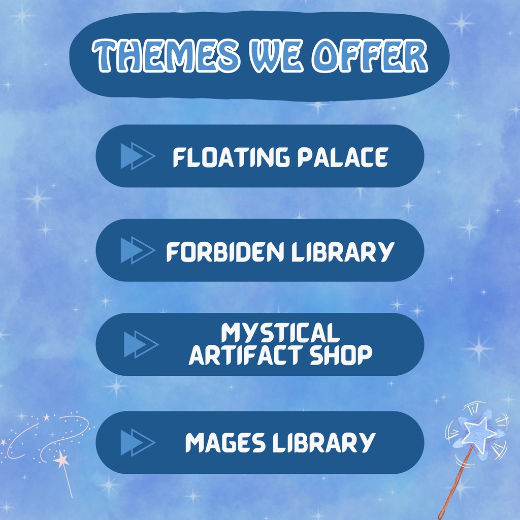 魔法の VTuber 背景、Lofi 背景、ストリーム アセット、Twitch 背景、バーチャル背景、Vtuber 背景