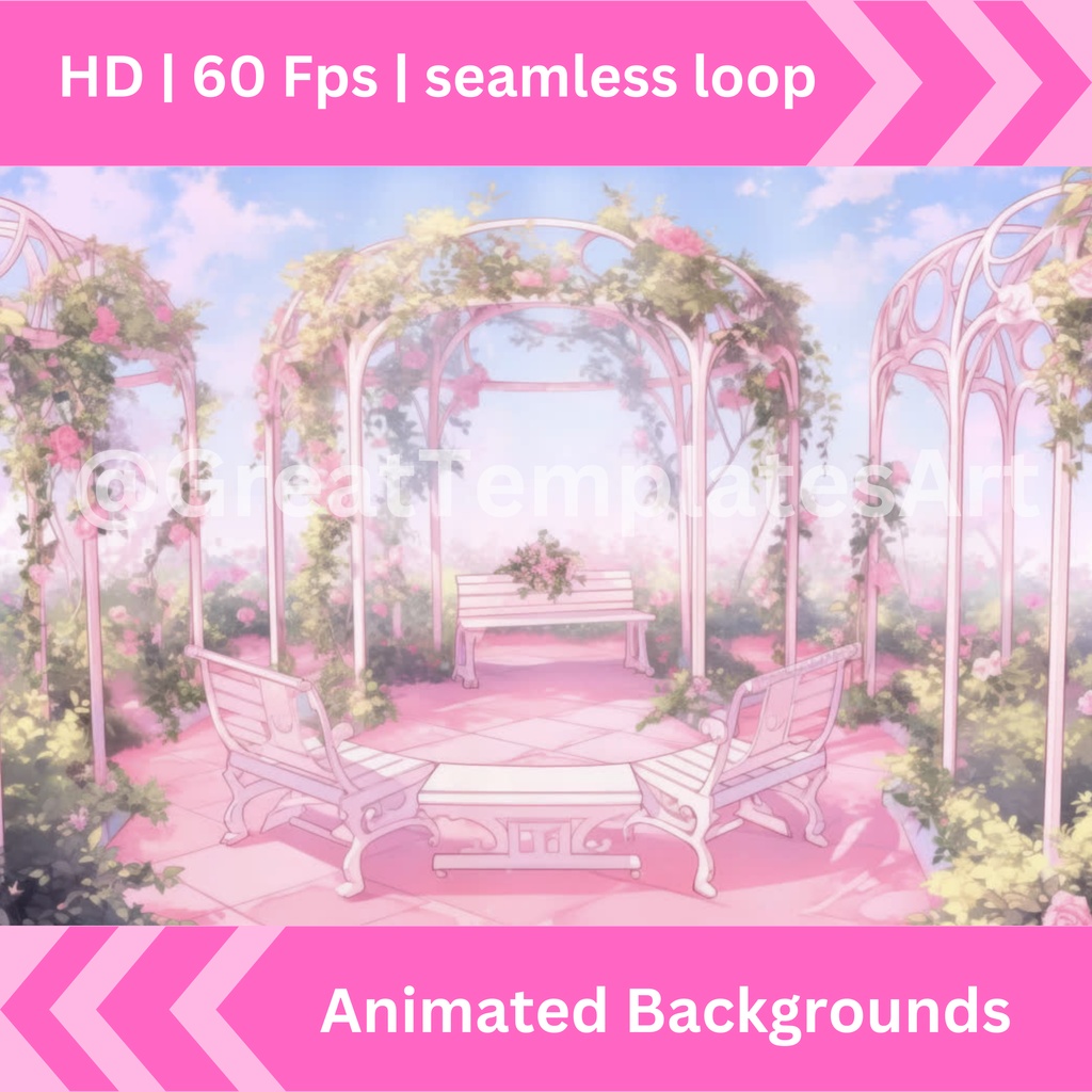母の日のアニメーション背景 10 枚セット Twitch ストリーミング背景アセット VTuber アニメーション背景 Twitch ゲーマー背景ストリーム アセット