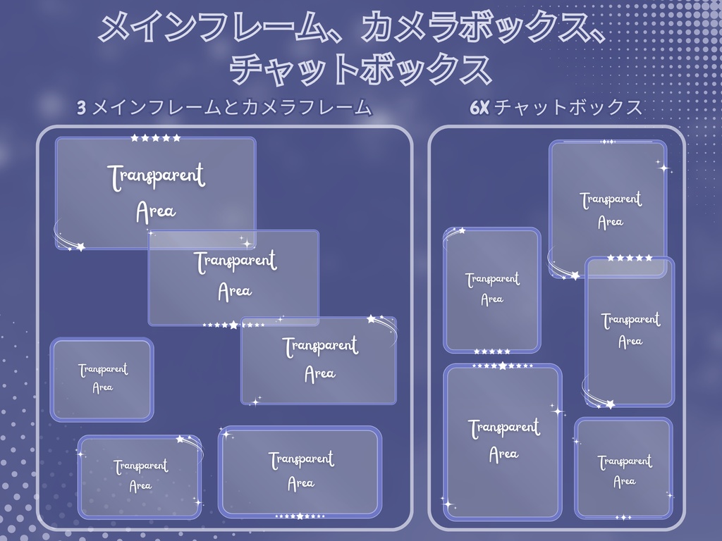 Bluestar Twitchオーバーレイ - Twitch向けアニメーションローファイストリームパッケージ