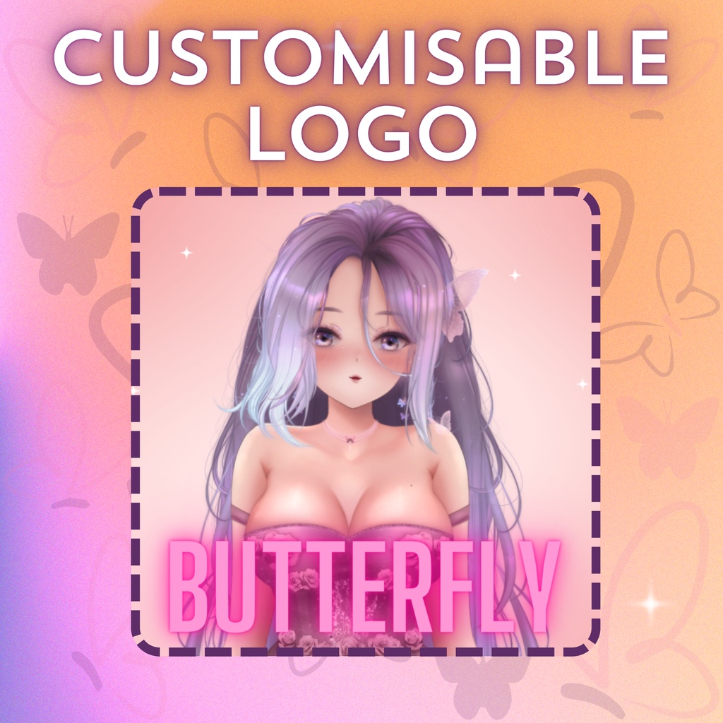 プリメイドガールバタフライLive2d Vtuberモデル、すぐに使える商用モデル、Twitch全身リグVtuberモデル