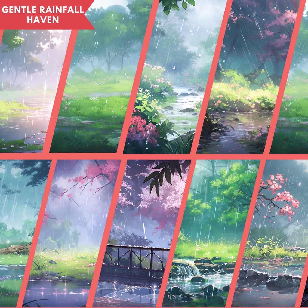 メガパック 200 個以上 春の背景、VTuber ストリーム パッケージ VTuber 背景 VTuber ゲーミングチェア アニメーション背景 VTuber アセット