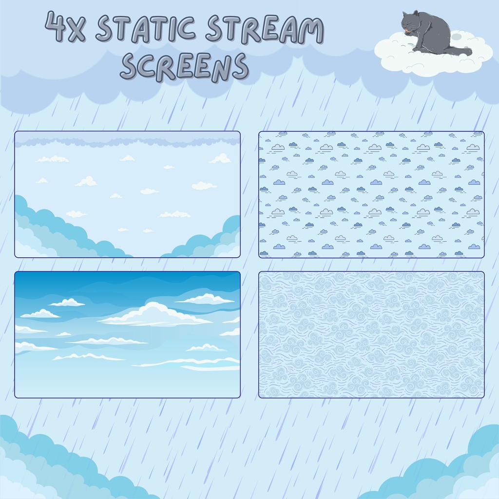 動画、スーパーチャット、猫オーバーレイ、グラフィック・英語も・かわいいオーバーレイグラフィック