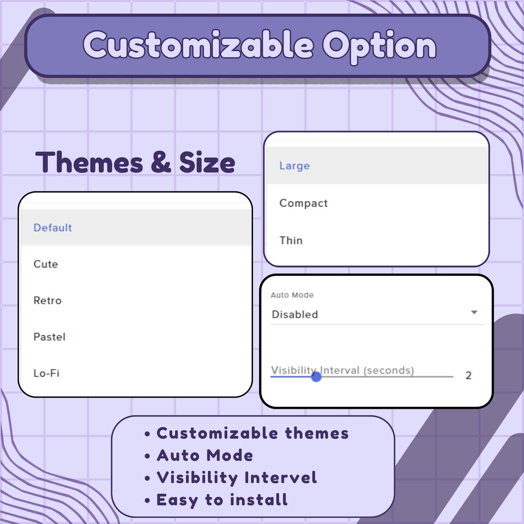 【VTuber向け】【YouTube/Twitch】Spotify音楽ウィジェットセット✨│配信用