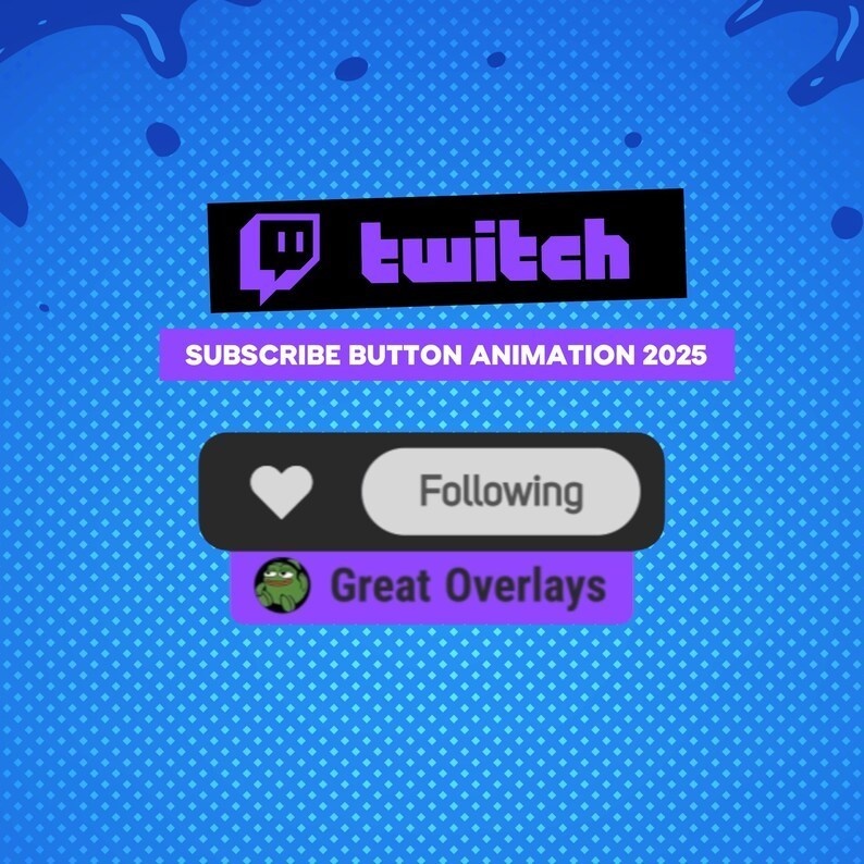 【VTuber向け】Twitchチャンネル登録アニメーション✨【ストリーマー向け】