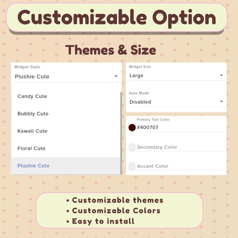 【VTuber向け】【YouTube/Twitch】Lofi Music Widget Set ✨│配信用