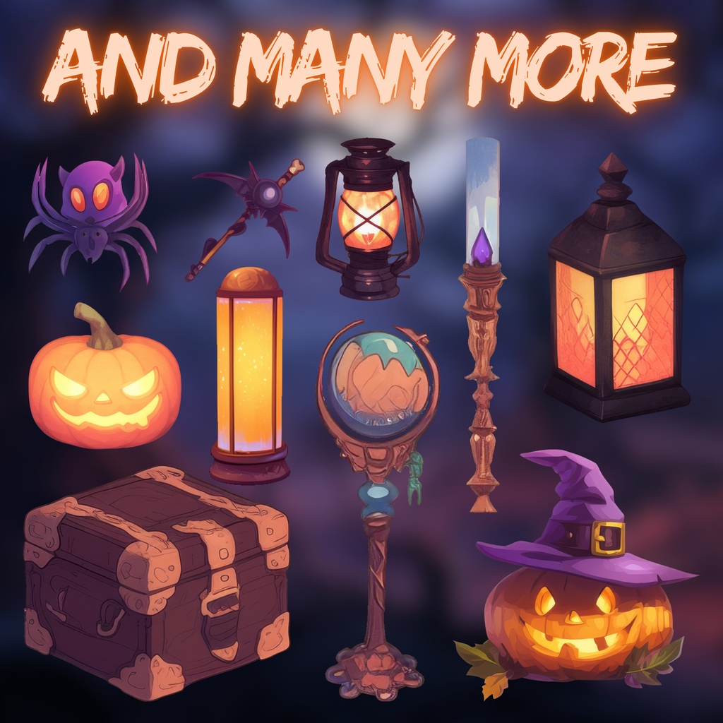 【VTuber向け】ハロウィンアセットバンドル✨【ストリーマー向け】