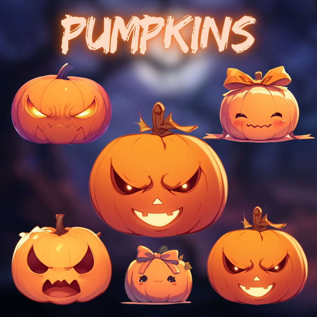 【VTuber向け】ハロウィンアセットバンドル✨【ストリーマー向け】