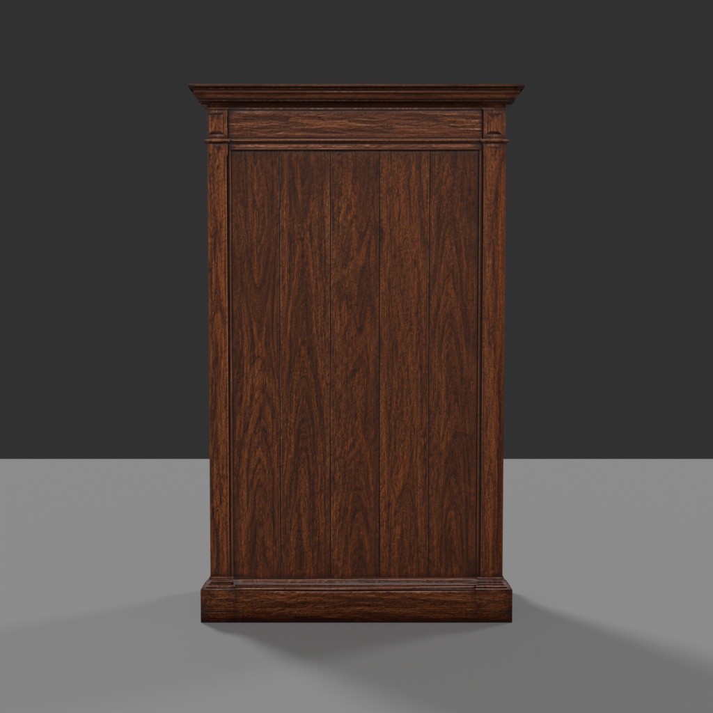 【Victorian Collection No.008】装飾本棚&本116冊セット / 3Dモデル(VRChat・Unity・Blender対応)