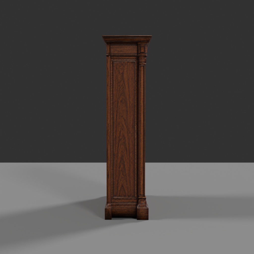 【Victorian Collection No.008】装飾本棚&本116冊セット / 3Dモデル(VRChat・Unity・Blender対応)