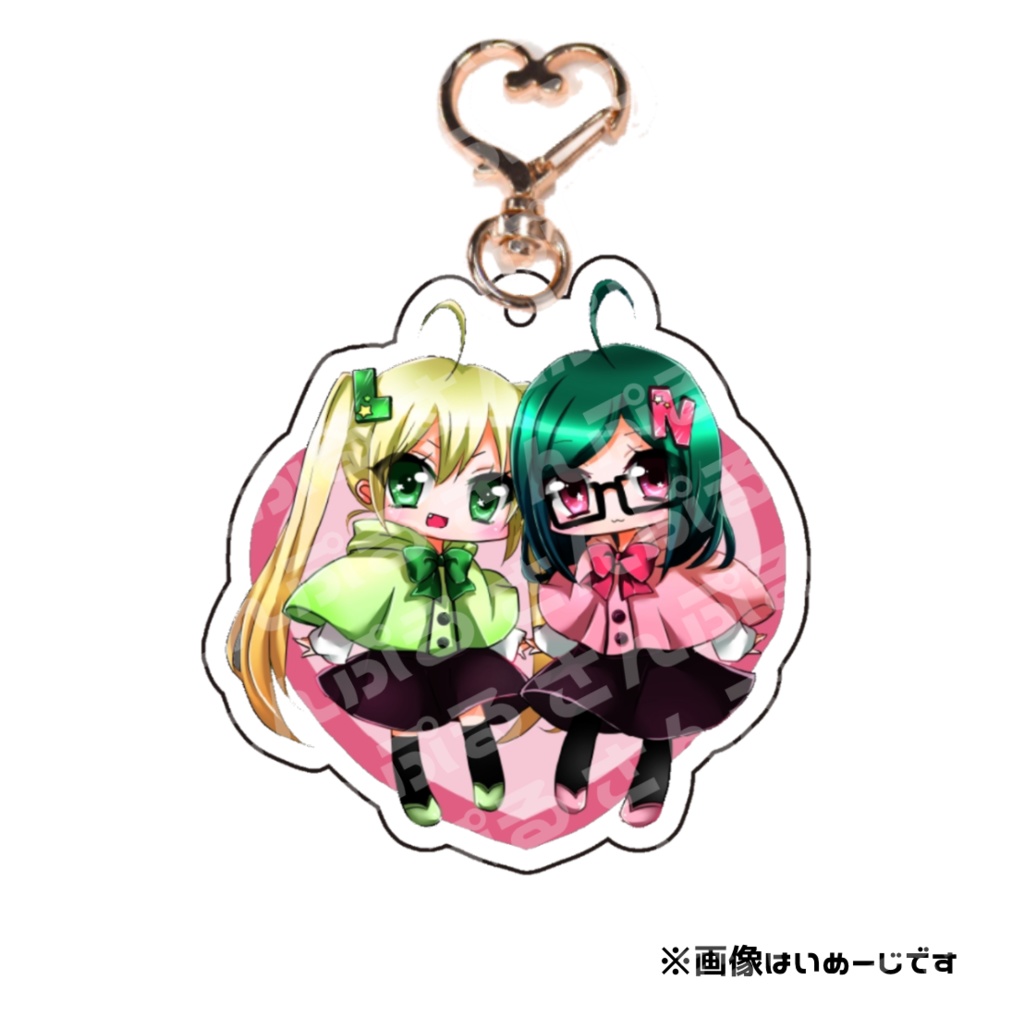 らら✩ななアクリルキーホルダー