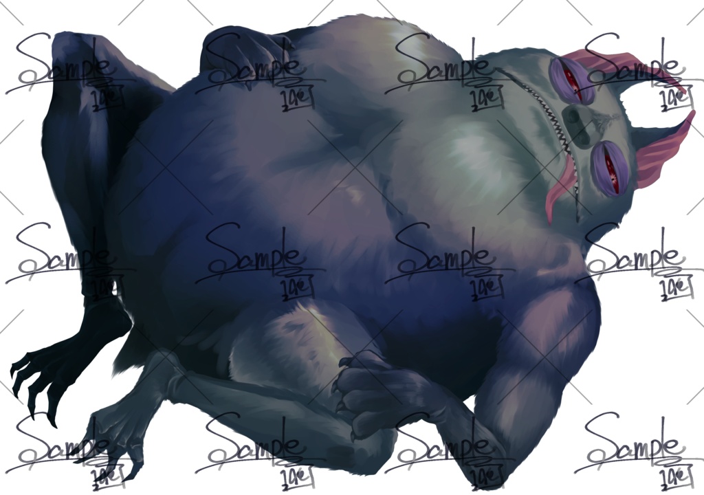 神話生物素材 ツァトゥグア