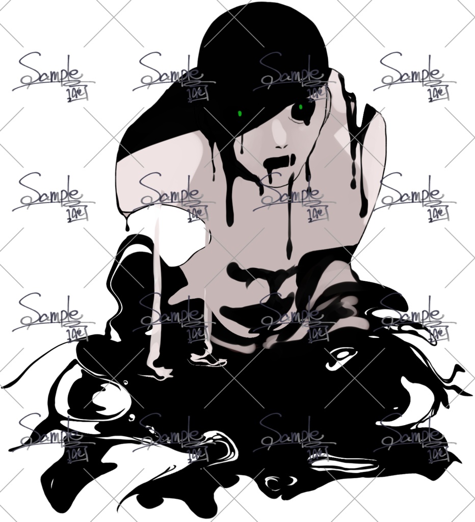 神話生物素材 ニョグタの落とし子(食屍鬼/人間)