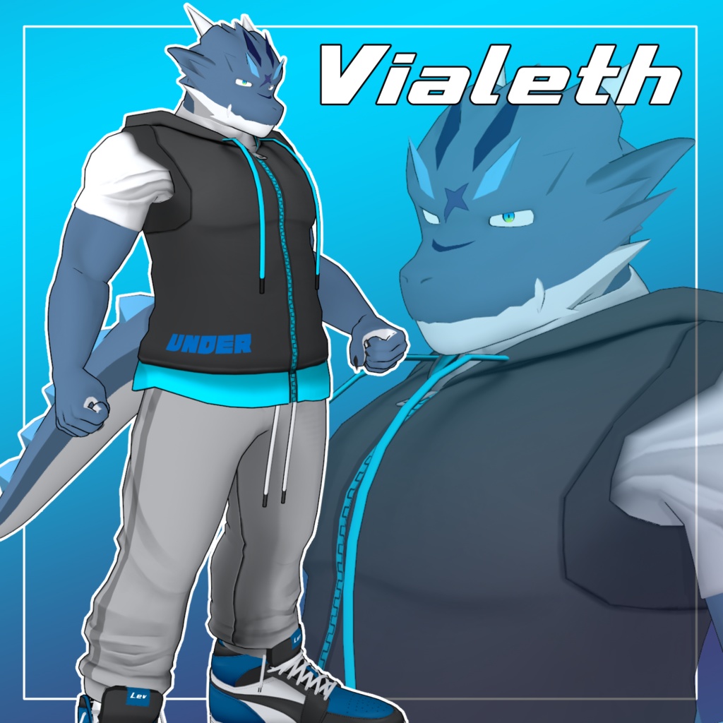 オリジナル3Dアバター【Vialeth(ヴィアレス)】